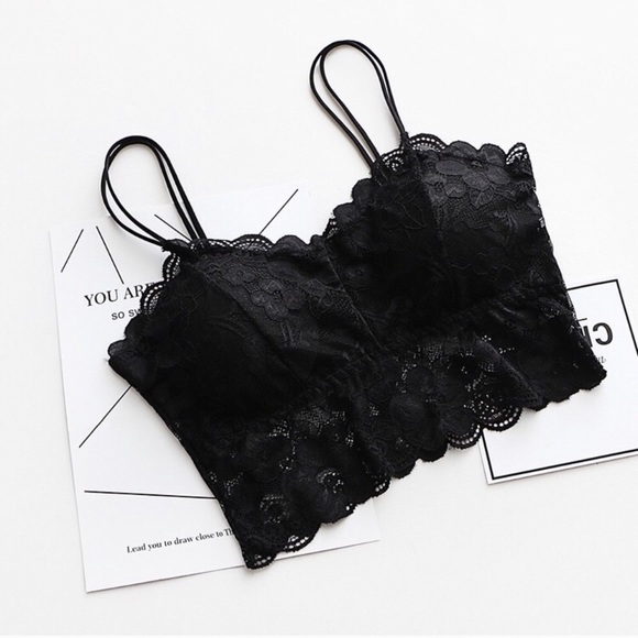 Other - Lace Tank Top Bralette Bra Cami Crop Top Lingerie